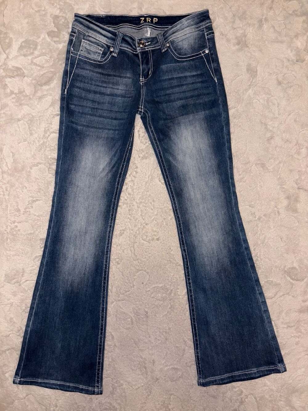 ZRP Premium Collection Women's Embroidered Horseshoe Bootcut Jeans